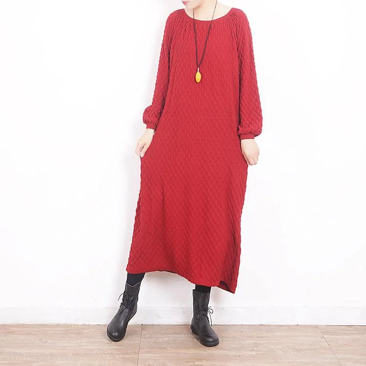 Plus Size Women's Turtleneck Sweater Dresses with Side Slitsvintage red sweater dresses oversized O neck long knit sweaters Fine Plaid long knit sweaters Plus Size Women's Turtleneck Sweater Dresses with Side Slitsvintage red sweater dresses oversized O neck long knit sweaters Fine Plaid long knit sweaters