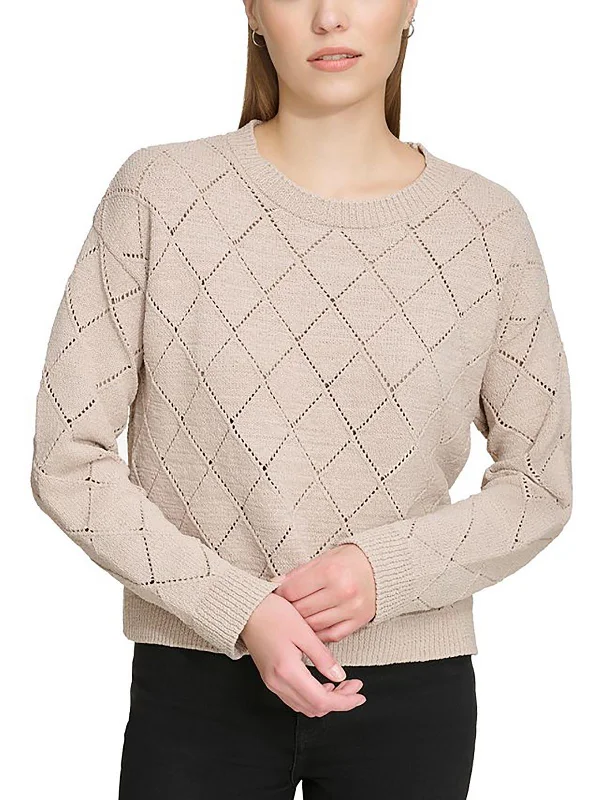 Longline Women's Mohair Sweater Dresses in a Loose FitWomens Open Stitch Crewneck Pullover Sweater Longline Women's Mohair Sweater Dresses in a Loose FitWomens Open Stitch Crewneck Pullover Sweater