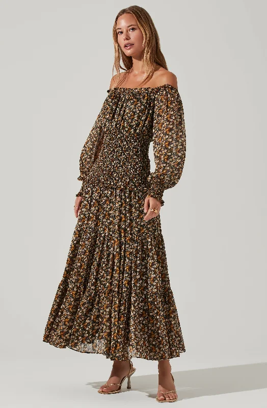 Sheath Women Dress with a Tailored Fit for a Professional LookEmbrey Floral Off Shoulder Maxi Dress Sheath Women Dress with a Tailored Fit for a Professional LookEmbrey Floral Off Shoulder Maxi Dress
