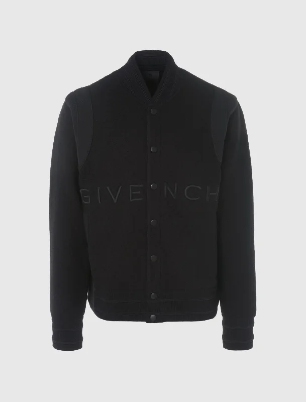 Women's bomber jackets with a holographic finish for a futuristic and eye - catching lookEMBROIDERED VARSITY JACKET Women's bomber jackets with a holographic finish for a futuristic and eye - catching lookEMBROIDERED VARSITY JACKET