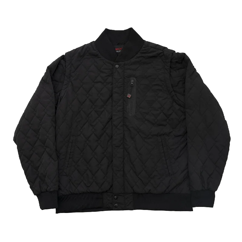 Women's quilted puffer jackets in a cropped silhouette for a modern twistHardware Bomber Jacket Women's quilted puffer jackets in a cropped silhouette for a modern twistHardware Bomber Jacket