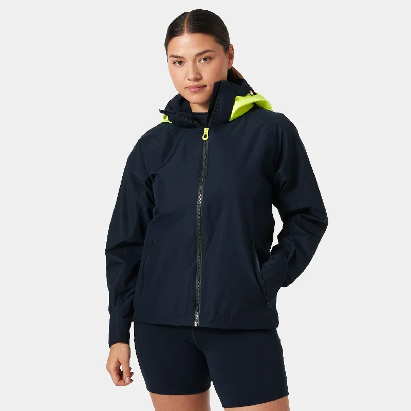 Women's trench coats with a removable belt for customizable stylingHelly Hansen Women's HP Foil Match Jacket 2.0