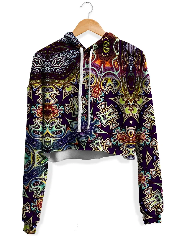 Women's pullover hoodie with a side slit for a modern and relaxed fitJesters Garb Fleece Crop Hoodie Women's pullover hoodie with a side slit for a modern and relaxed fitJesters Garb Fleece Crop Hoodie