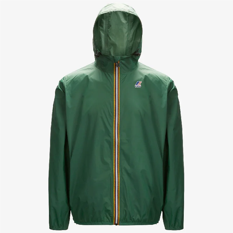 Women's long - length wool blend jackets for a warm and stylish winter lookClaude - Unisex Packable Full Zip Waterproof Rain Jacket in Green Dark Women's long - length wool blend jackets for a warm and stylish winter lookClaude - Unisex Packable Full Zip Waterproof Rain Jacket in Green Dark