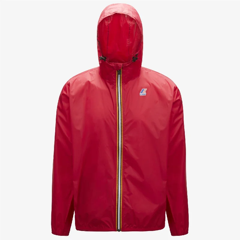 Women's long - length wool blend jackets for a warm and stylish winter lookClaude - Unisex Packable Full Zip Waterproof Rain Jacket in Red Berry Women's long - length wool blend jackets for a warm and stylish winter lookClaude - Unisex Packable Full Zip Waterproof Rain Jacket in Red Berry