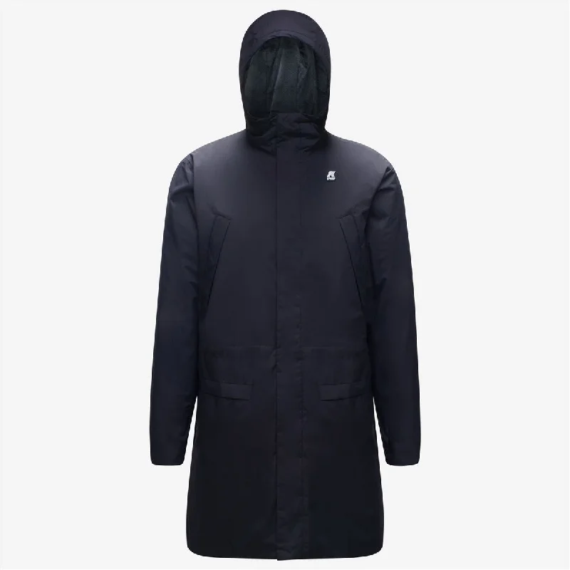 Women's cropped leather jackets with silver zippers for a punk - inspired outfitRemi Ripstop Marmotta - Men Waterproof Hooded Coat in Blue Depth Women's cropped leather jackets with silver zippers for a punk - inspired outfitRemi Ripstop Marmotta - Men Waterproof Hooded Coat in Blue Depth
