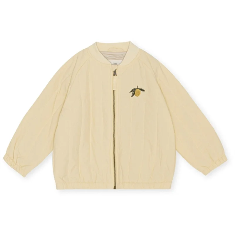 Women's double - breasted tweed jackets in classic colors for a sophisticated office lookKonges Sløjd Juno Bomber JacketStraw Women's double - breasted tweed jackets in classic colors for a sophisticated office lookKonges Sløjd Juno Bomber JacketStraw