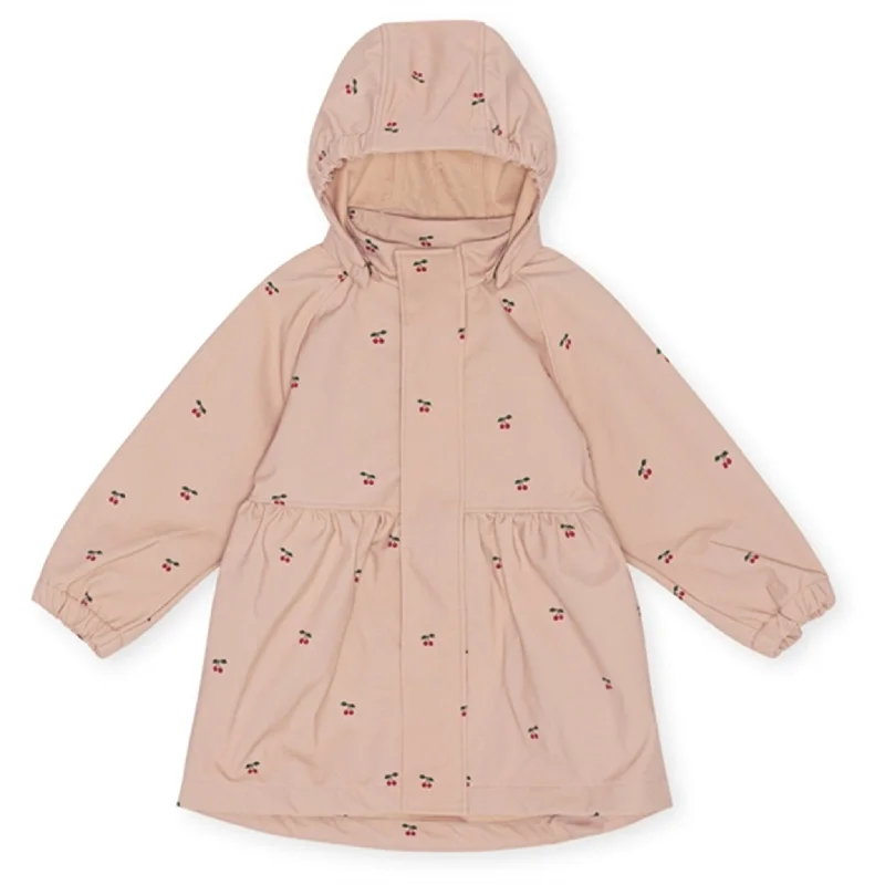 Women's faux fur - trimmed denim jackets for a trendy and cozy styleKonges Sløjd Lui Jacket Cherry Blush