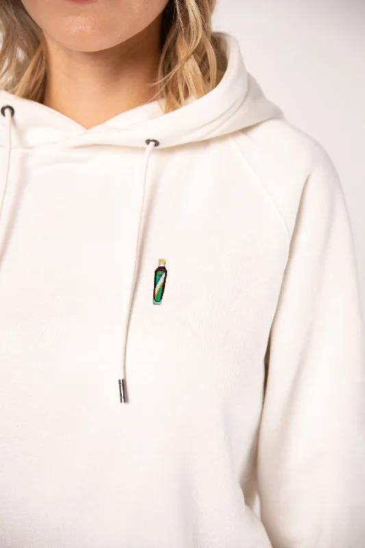 Women's sherpa - lined hoodie for extreme cold weather outdoor activitiesKuemmerling | Bestickter Bio-Baumwoll Frauen Hoodie Women's sherpa - lined hoodie for extreme cold weather outdoor activitiesKuemmerling | Bestickter Bio-Baumwoll Frauen Hoodie