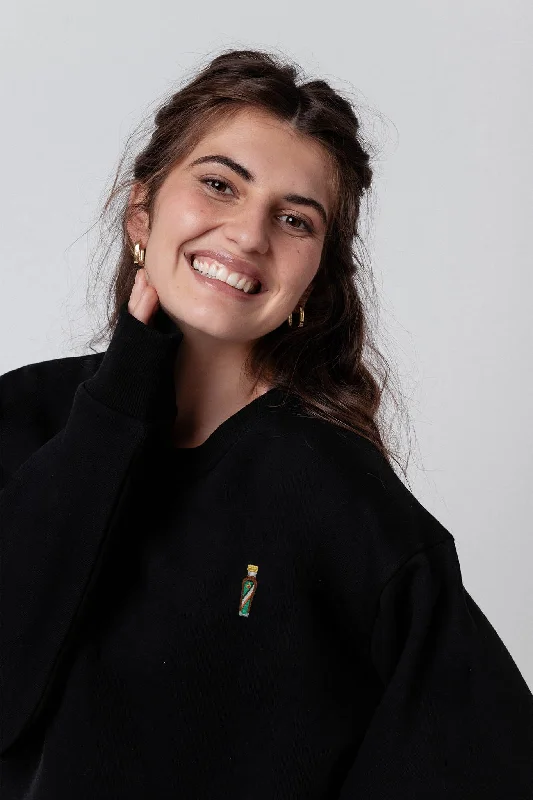 Women's long - sleeve cropped sweatshirt with ribbed cuffs for a snug fitKuemmerling | Bestickter Bio-Baumwoll Frauen Pullover Women's long - sleeve cropped sweatshirt with ribbed cuffs for a snug fitKuemmerling | Bestickter Bio-Baumwoll Frauen Pullover