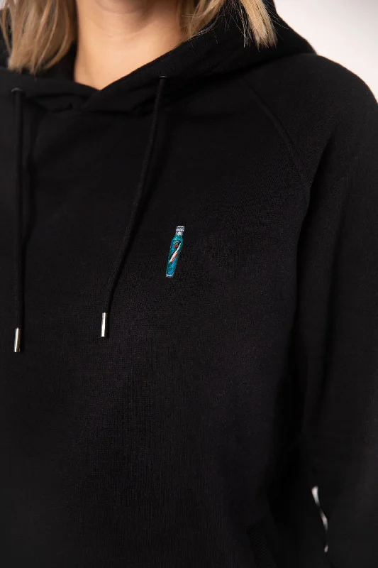 Women's mock - neck sweatshirt made of moisture - wicking material for fitness useKuemmerling Pfefferminz | Bestickter Bio-Baumwoll Frauen Hoodie Women's mock - neck sweatshirt made of moisture - wicking material for fitness useKuemmerling Pfefferminz | Bestickter Bio-Baumwoll Frauen Hoodie