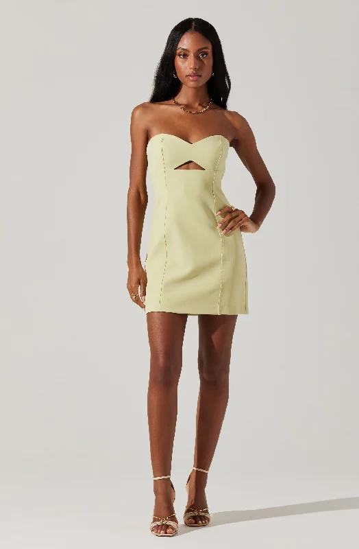 Little Black Women Dress with Sequins for a Glamorous Night OutMekhi Strapless Mini Dress Little Black Women Dress with Sequins for a Glamorous Night OutMekhi Strapless Mini Dress