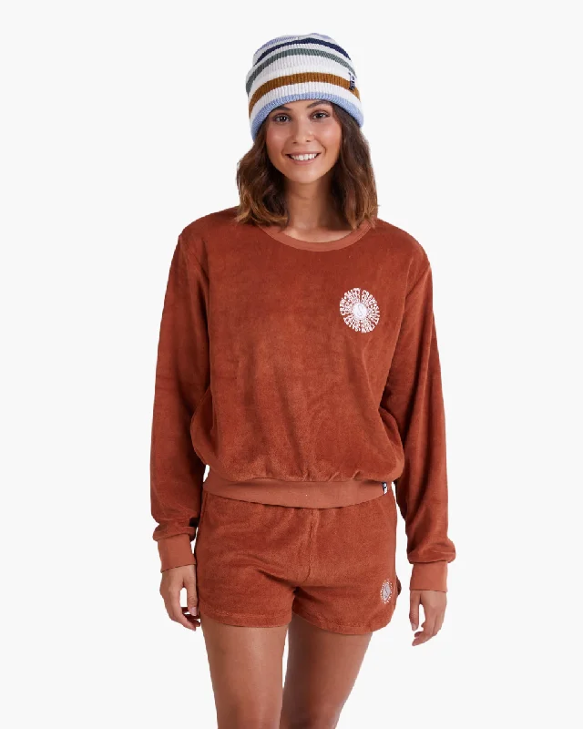 Women's moto jackets with a lace - up front for a unique and stylish touchSea Bound Pullover - Sierra Women's moto jackets with a lace - up front for a unique and stylish touchSea Bound Pullover - Sierra