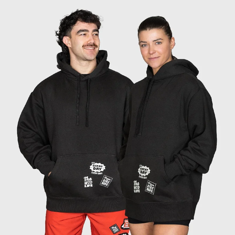 Women's moto jackets with a lace - up front for a unique and stylish touchTWL - SUMMIT OVERSIZED HOODIE - CARBON/CARB LOAD Women's moto jackets with a lace - up front for a unique and stylish touchTWL - SUMMIT OVERSIZED HOODIE - CARBON/CARB LOAD