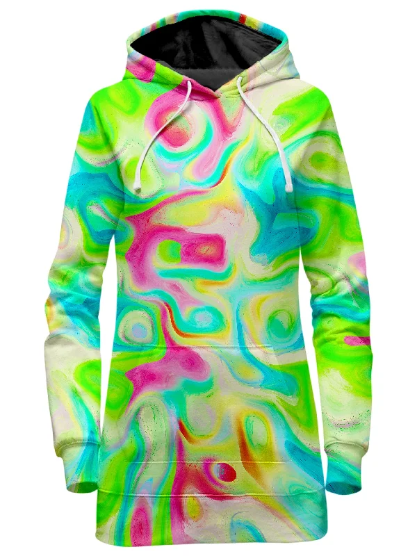 Women's mock - neck sweatshirt made of moisture - wicking material for fitness useWatercolor Dreams Hoodie Dress Women's mock - neck sweatshirt made of moisture - wicking material for fitness useWatercolor Dreams Hoodie Dress