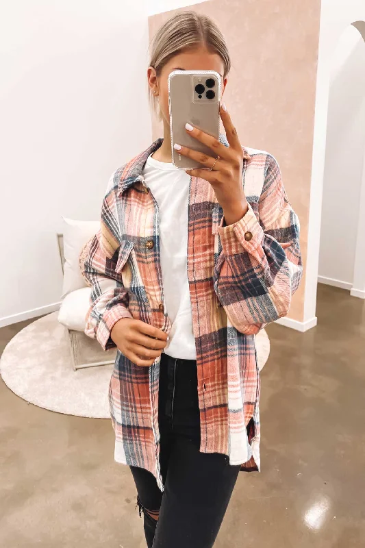 Women's trench coats with a removable belt for customizable stylingZeke Shacket Melon