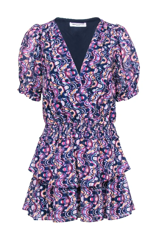 Empire Waist Women Dress to Accentuate the Bust and Conceal the Waist Empire Waist Women Dress to Accentuate the Bust and Conceal the Waist Amanda Uprichard - Purple Multicolor Abstract Geometric Print Dress Sz S Empire Waist Women Dress to Accentuate the Bust and Conceal the Waist Empire Waist Women Dress to Accentuate the Bust and Conceal the Waist Amanda Uprichard - Purple Multicolor Abstract Geometric Print Dress Sz S