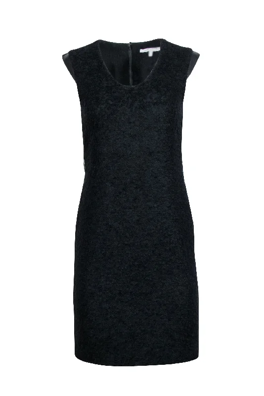 Mermaid - Style Women Dress with a Fitted Silhouette for Special Occasions Mermaid - Style Women Dress with a Fitted Silhouette for Special Occasions Diane von Furstenberg - Black Wool Blend Sheath Dress w/ Leather Trim Sz 4 Mermaid - Style Women Dress with a Fitted Silhouette for Special Occasions Mermaid - Style Women Dress with a Fitted Silhouette for Special Occasions Diane von Furstenberg - Black Wool Blend Sheath Dress w/ Leather Trim Sz 4