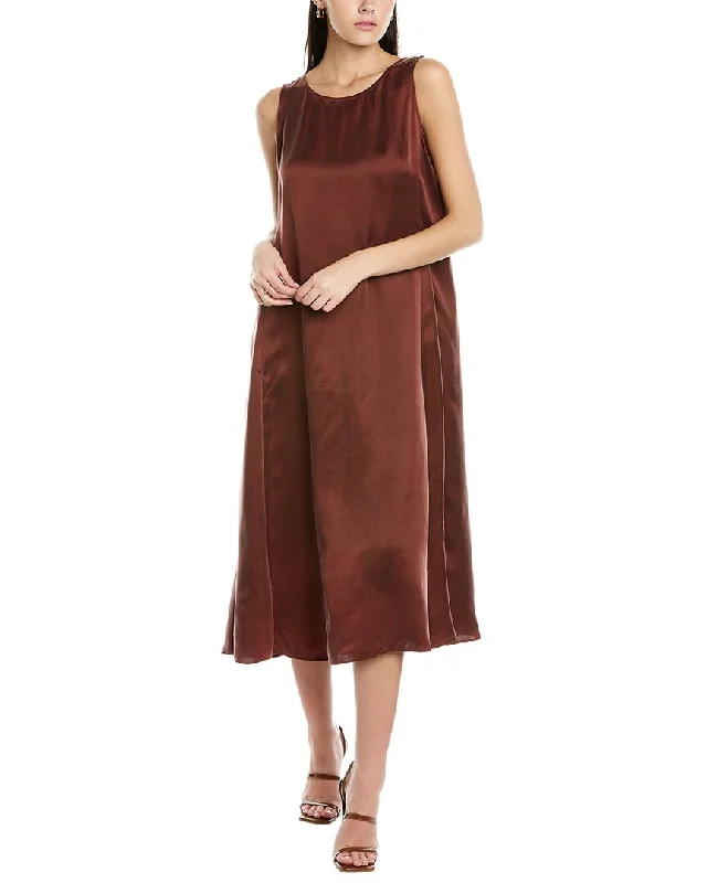 Sleeveless Women Dress in Bright Colors for Summer Parties Sleeveless Women Dress in Bright Colors for Summer Parties EILEEN FISHER Ballet Neck Midi Dress Sleeveless Women Dress in Bright Colors for Summer Parties Sleeveless Women Dress in Bright Colors for Summer Parties EILEEN FISHER Ballet Neck Midi Dress