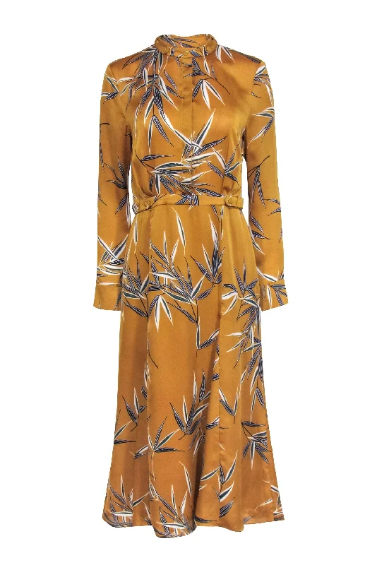 Halter Neck Women Dress to Show Off the Shoulders and Neckline Halter Neck Women Dress to Show Off the Shoulders and Neckline Equipment - Mustard Yellow Leaf Print Long Sleeve Dress Sz 6 Halter Neck Women Dress to Show Off the Shoulders and Neckline Halter Neck Women Dress to Show Off the Shoulders and Neckline Equipment - Mustard Yellow Leaf Print Long Sleeve Dress Sz 6
