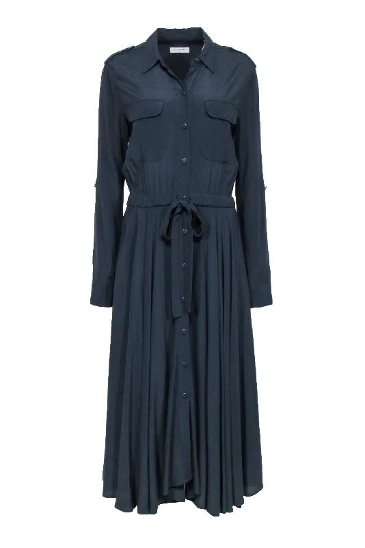 Off - the - Shoulder Women Dress for a Romantic and Feminine Look Off - the - Shoulder Women Dress for a Romantic and Feminine Look Equipment - Navy Maxi Shirtdress w/ Tie Waist Sz 6 Off - the - Shoulder Women Dress for a Romantic and Feminine Look Off - the - Shoulder Women Dress for a Romantic and Feminine Look Equipment - Navy Maxi Shirtdress w/ Tie Waist Sz 6