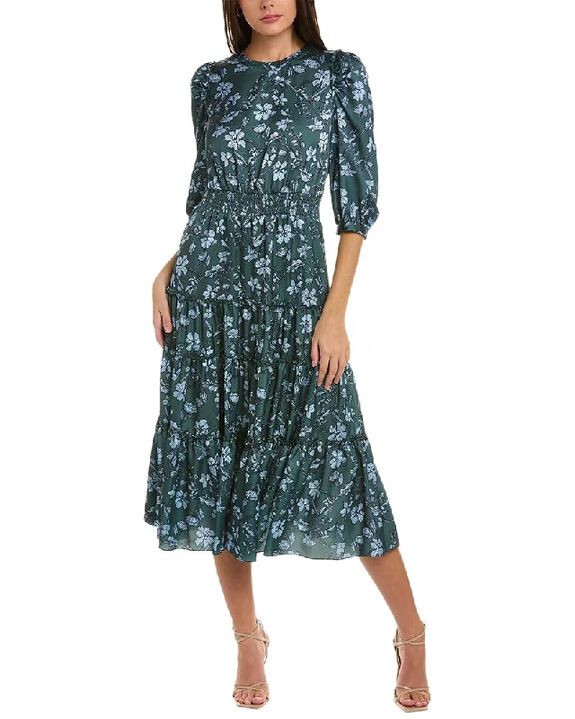 Wrap - Style Women Dress with Adjustable Fit for All Body Types Wrap - Style Women Dress with Adjustable Fit for All Body Types Marchesa Notte Tiered Midi Dress Wrap - Style Women Dress with Adjustable Fit for All Body Types Wrap - Style Women Dress with Adjustable Fit for All Body Types Marchesa Notte Tiered Midi Dress