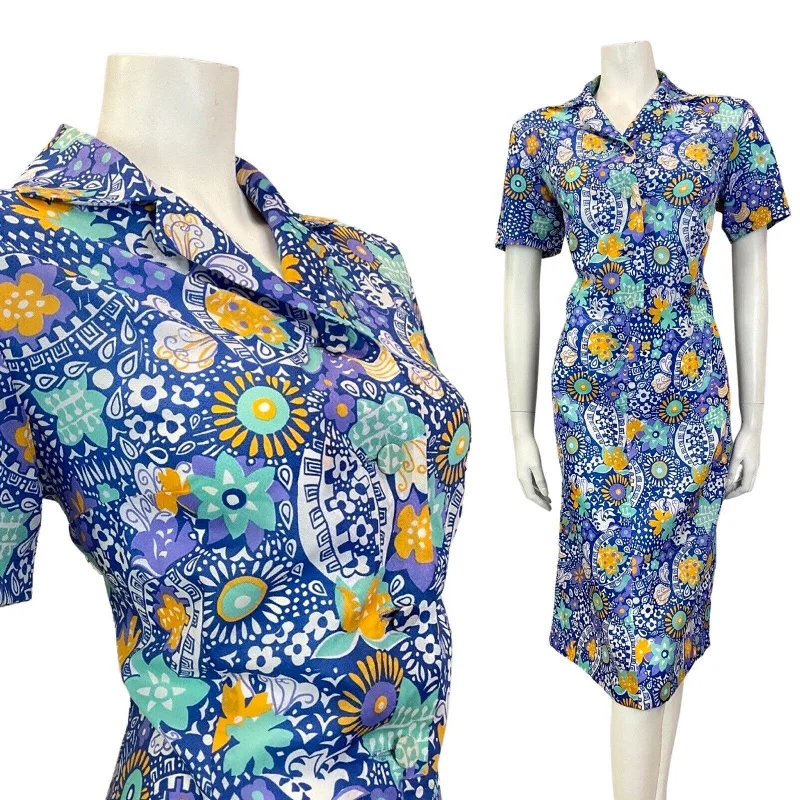 Sleeveless Women Dress in Bright Colors for Summer Parties Sleeveless Women Dress in Bright Colors for Summer Parties VINTAGE 60s 70s BLUE GREEN WHITE PSYCHEDELIC FLORAL MANDALA SHIRT DRESS 16 Sleeveless Women Dress in Bright Colors for Summer Parties Sleeveless Women Dress in Bright Colors for Summer Parties VINTAGE 60s 70s BLUE GREEN WHITE PSYCHEDELIC FLORAL MANDALA SHIRT DRESS 16