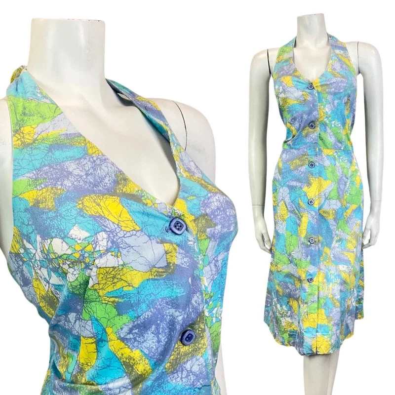 Mini Women Dress with a Short Hem for a Young and Trendy Style Mini Women Dress with a Short Hem for a Young and Trendy Style VINTAGE 60s 70s BLUE GREEN YELLOW PSYCHEDELIC HALTER SWING DRESS 12 14 Mini Women Dress with a Short Hem for a Young and Trendy Style Mini Women Dress with a Short Hem for a Young and Trendy Style VINTAGE 60s 70s BLUE GREEN YELLOW PSYCHEDELIC HALTER SWING DRESS 12 14