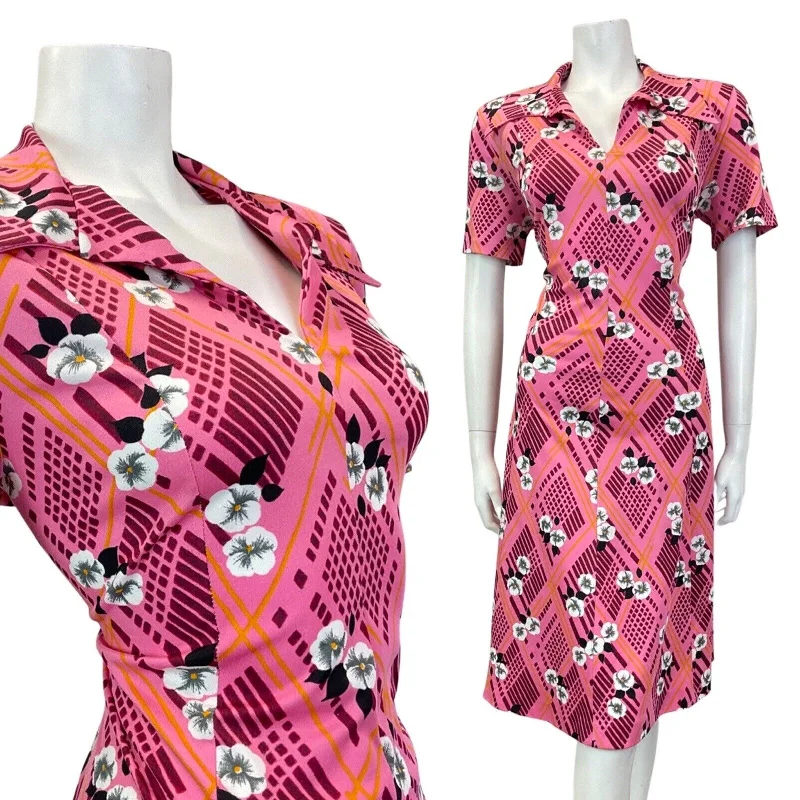Maxi Women Dress with Floral Print for a Bohemian Vibe Maxi Women Dress with Floral Print for a Bohemian Vibe VINTAGE 60s 70s PINK PURPLE WHITE GEOMETRIC FLORAL WING COLLAR SHIRT DRESS 14 16 Maxi Women Dress with Floral Print for a Bohemian Vibe Maxi Women Dress with Floral Print for a Bohemian Vibe VINTAGE 60s 70s PINK PURPLE WHITE GEOMETRIC FLORAL WING COLLAR SHIRT DRESS 14 16