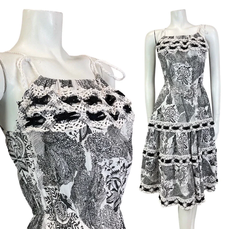 Ruffled Women Dress with Multiple Layers for a Playful and Girly Style Ruffled Women Dress with Multiple Layers for a Playful and Girly Style VTG 70s WHITE BLACK FLORAL CROCHETED BOHO FOLK PRAIRIE TIERED SUMMER DRESS 8 10 Ruffled Women Dress with Multiple Layers for a Playful and Girly Style Ruffled Women Dress with Multiple Layers for a Playful and Girly Style VTG 70s WHITE BLACK FLORAL CROCHETED BOHO FOLK PRAIRIE TIERED SUMMER DRESS 8 10