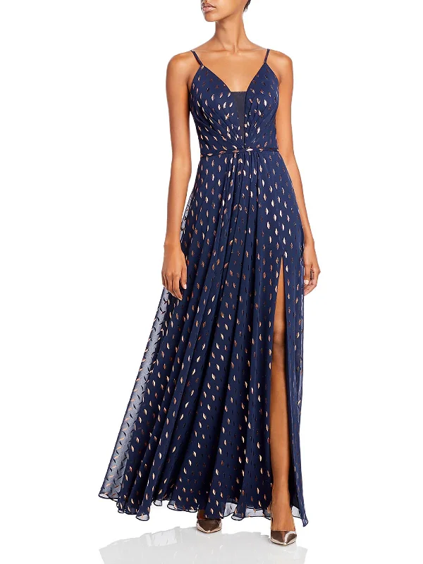 Ruffled Women Dress with Multiple Layers for a Playful and Girly Style Ruffled Women Dress with Multiple Layers for a Playful and Girly Style Womens Mesh Inset Maxi Evening Dress