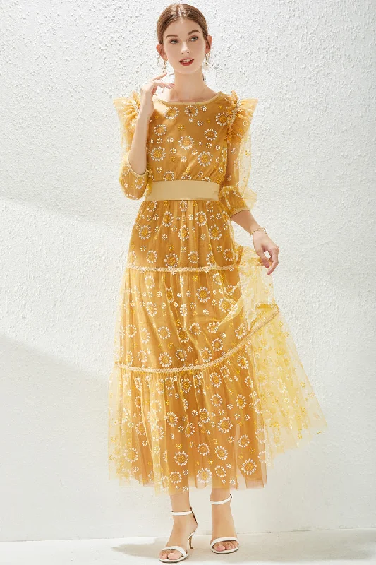Long - Sleeve Women Dress in Velvet for a Luxurious Winter Look Long - Sleeve Women Dress in Velvet for a Luxurious Winter Look Yellow Cocktail A-line Boatneck Elbow Sleeve Tea Lace Dress Long - Sleeve Women Dress in Velvet for a Luxurious Winter Look Long - Sleeve Women Dress in Velvet for a Luxurious Winter Look Yellow Cocktail A-line Boatneck Elbow Sleeve Tea Lace Dress