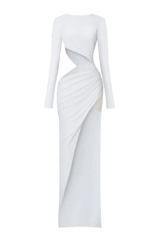 Maxi dresses with pocket details for added functionalityDouglas Asymmetric Cut-Out Elastic Spandex Floor Length Dress Maxi dresses with pocket details for added functionalityDouglas Asymmetric Cut-Out Elastic Spandex Floor Length Dress