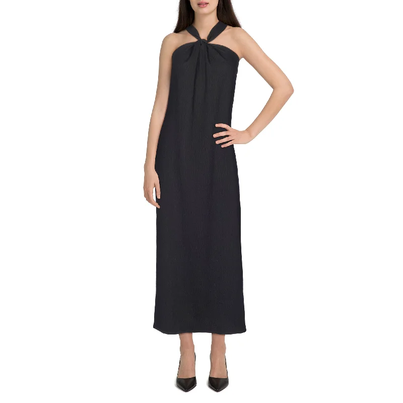 Polyester maxi dresses for easy - care and durabilitylily morgan Women's Black and White Halter Maxi Dress Polyester maxi dresses for easy - care and durabilitylily morgan Women's Black and White Halter Maxi Dress