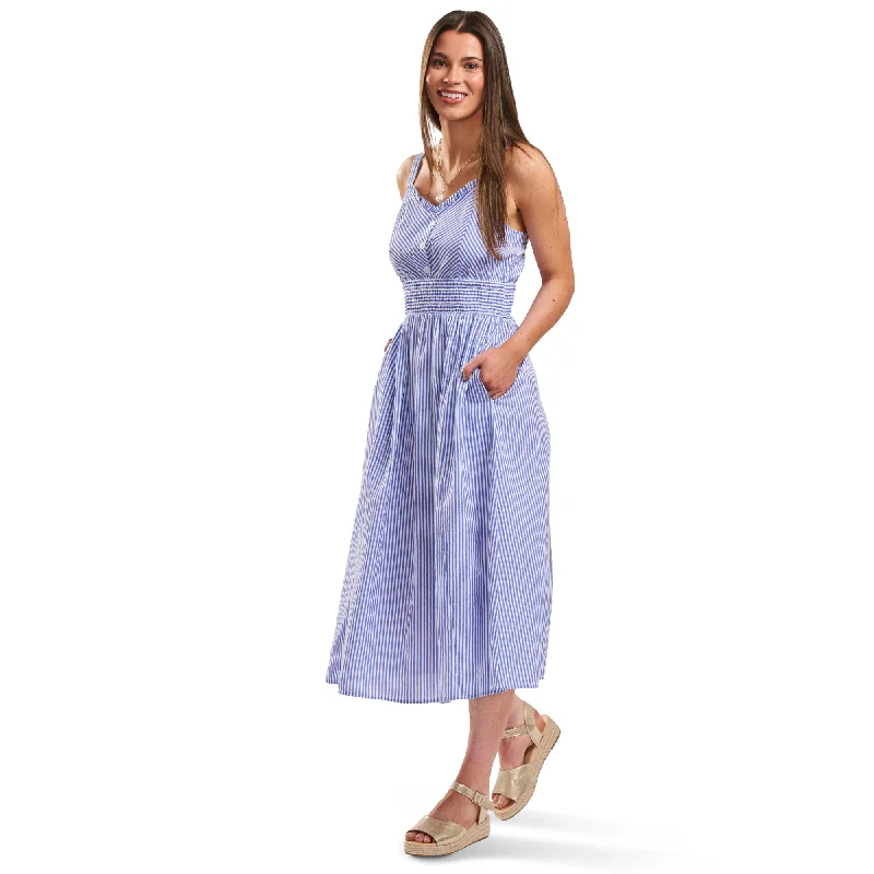 Maxi dresses with off - the - shoulder styles for a romantic and breezy lookmySTYLE Women's Mykonos Spaghetti Strap Smock Waist Dress Maxi dresses with off - the - shoulder styles for a romantic and breezy lookmySTYLE Women's Mykonos Spaghetti Strap Smock Waist Dress