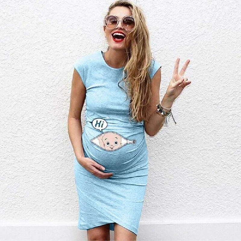 Mini dresses with bow accents for a sweet lookFashionSierra - Fashion Women Sleeveless Pregnant Maternity Bodycon Comfy Dress Nursing Pregnancy Breastfeeding Casual Dress Mini dresses with bow accents for a sweet lookFashionSierra - Fashion Women Sleeveless Pregnant Maternity Bodycon Comfy Dress Nursing Pregnancy Breastfeeding Casual Dress