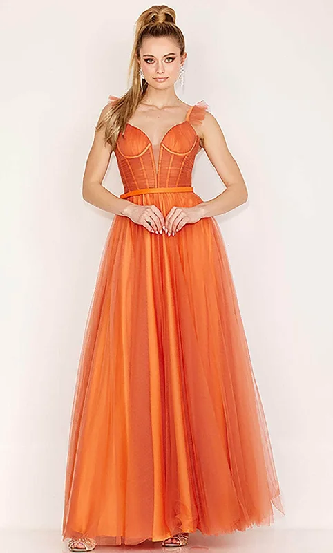 Animal - print wedding guest dresses in subtle colors for a bold statementCecilia Couture 163 - Sleeveless A-line Prom Dress Animal - print wedding guest dresses in subtle colors for a bold statementCecilia Couture 163 - Sleeveless A-line Prom Dress