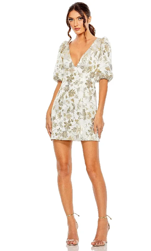 Cocktail dresses with a ruched bodice and spaghetti strapsIeena Duggal 49621 - Floral-Designed Short Dress Cocktail dresses with a ruched bodice and spaghetti strapsIeena Duggal 49621 - Floral-Designed Short Dress