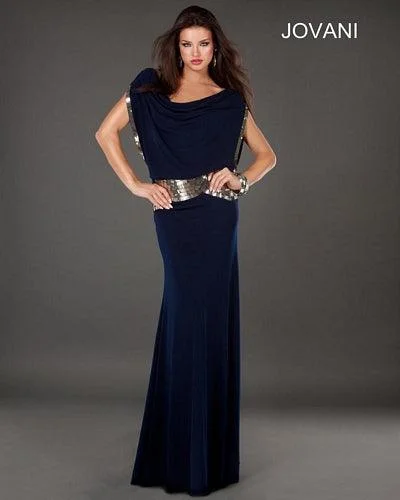 Bodycon dress for a cocktail party​Jovani 72693 Long Sleeveless Prom Dress