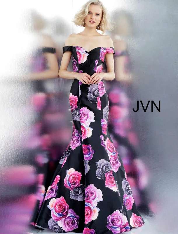 Bodycon dress for a date night​Jovani 67132 Tiered Mermaid Long Prom Dress