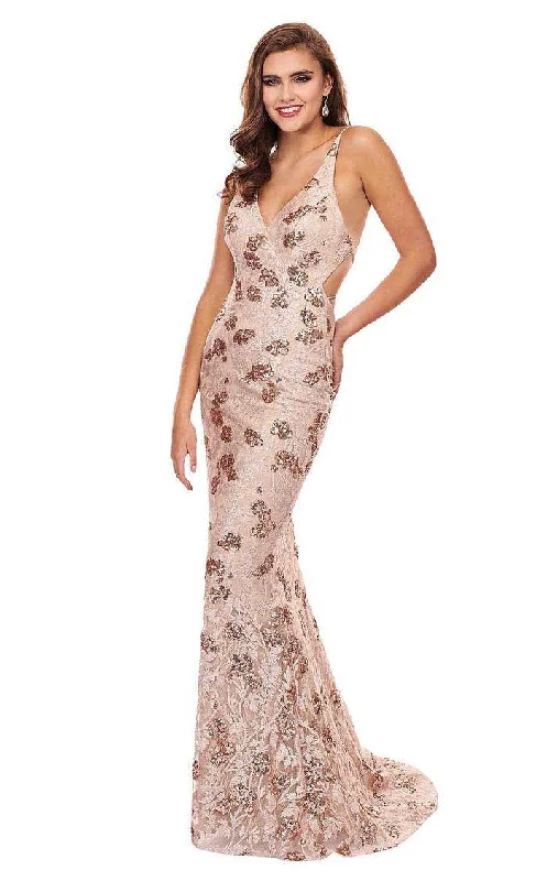 Wedding guest dresses with tiered skirts for a feminine lookRachel Allan Prom Long Formal Trumpet Dress 6633 Wedding guest dresses with tiered skirts for a feminine lookRachel Allan Prom Long Formal Trumpet Dress 6633
