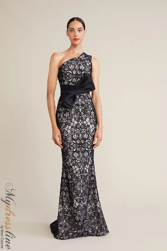 Formal dresses with fringe - trimmed sleeves and wrap - around styles for a bohemian - inspired formal eventAudrey+Brooks 6212 Formal dresses with fringe - trimmed sleeves and wrap - around styles for a bohemian - inspired formal eventAudrey+Brooks 6212