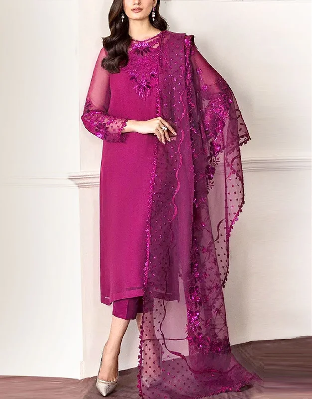 Cocktail party dresses in a classic little black dress styleFancy Embroidered Chiffon Party Wear Dress with Silk Trouser (DZ17619) Cocktail party dresses in a classic little black dress styleFancy Embroidered Chiffon Party Wear Dress with Silk Trouser (DZ17619)