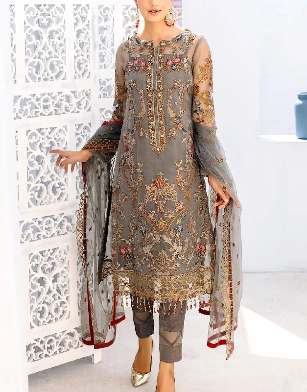 Backless party dresses for a sexy and alluring appearanceEmbroidered Organza Party Wear Dress with Embroidered Net Dupatta (DZ15281) Backless party dresses for a sexy and alluring appearanceEmbroidered Organza Party Wear Dress with Embroidered Net Dupatta (DZ15281)