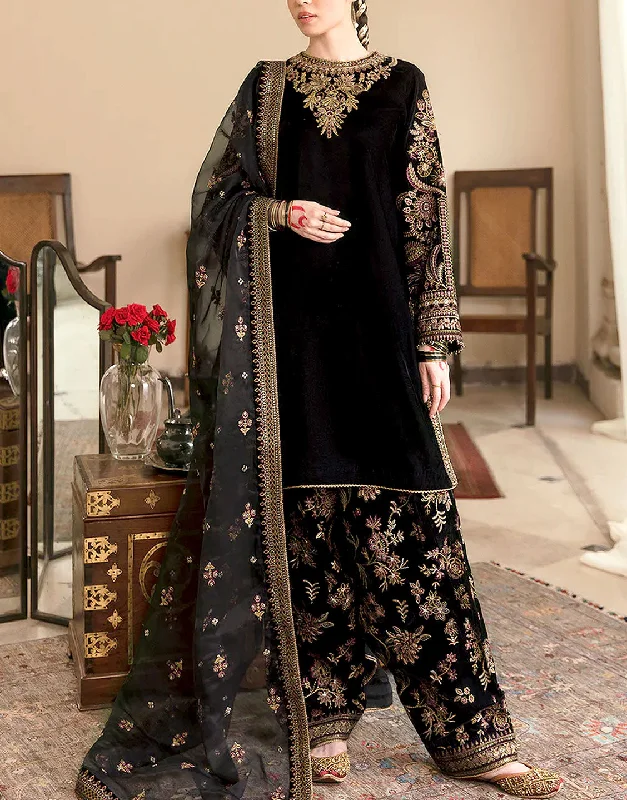 Party dresses with a detachable train for added versatilityLuxury Embroidered Black Velvet Wedding Dress 2024 (DZ15589) Party dresses with a detachable train for added versatilityLuxury Embroidered Black Velvet Wedding Dress 2024 (DZ15589)