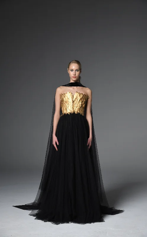Formal dresses with one - shoulder ruffled straps and sequined bodices for a trendy and eye - catching lookJean Louis Sabaji 6001131 Dress Formal dresses with one - shoulder ruffled straps and sequined bodices for a trendy and eye - catching lookJean Louis Sabaji 6001131 Dress