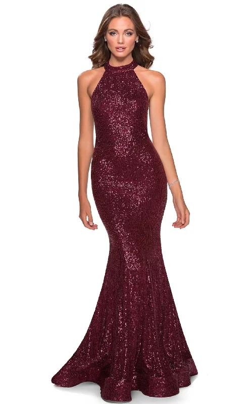 Formal dresses with empire waists and organza overlays for a feminine lookLa Femme 28612 Dress Formal dresses with empire waists and organza overlays for a feminine lookLa Femme 28612 Dress