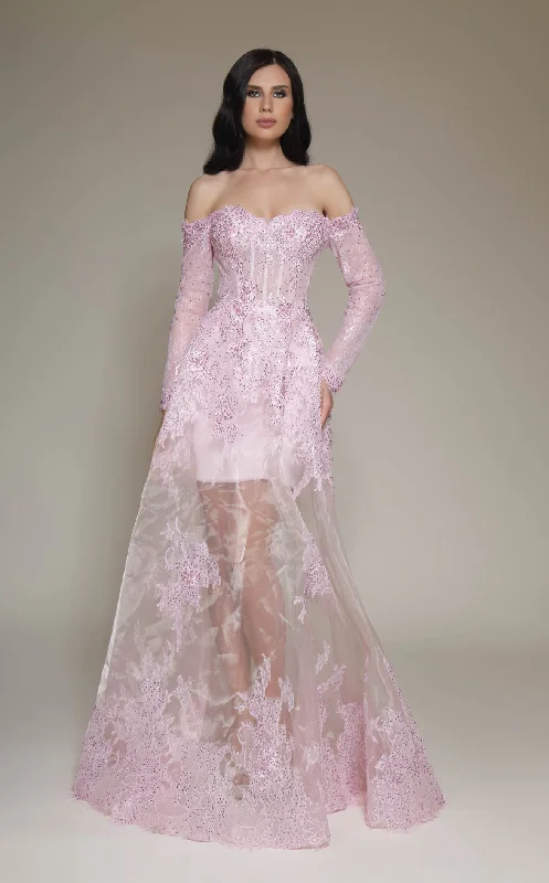 Mermaid - cut formal dresses in satin for a glamorous prom nightModessa Couture M19085 Dress Mermaid - cut formal dresses in satin for a glamorous prom nightModessa Couture M19085 Dress