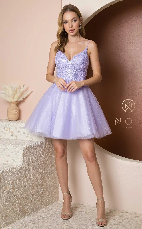 Party dresses with a bow detail for a cute and charming touch​Nox Anabel E777 Dress