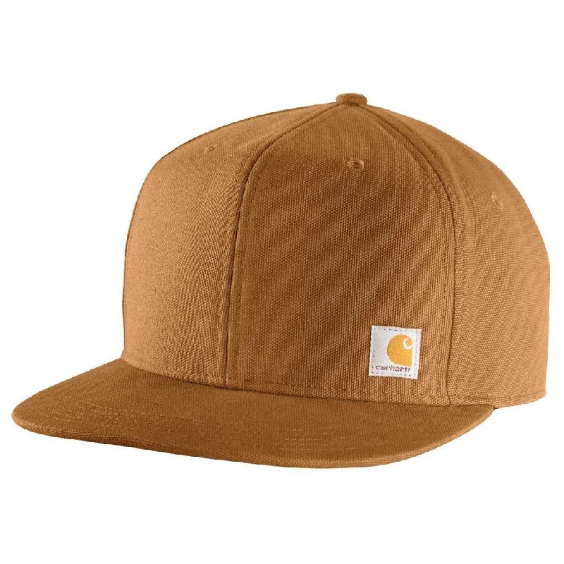 Women's graphic - printed sweatshirt featuring floral patterns for a feminine touchAshland Cap - Carhartt Brown Women's graphic - printed sweatshirt featuring floral patterns for a feminine touchAshland Cap - Carhartt Brown